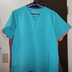 Figs Catarina Scrub Top In Oasis